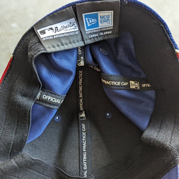 Chicago Cubs Hat Cap Fitted Mens Large MLB Baseball Batting Practice - Picture 4 of 4